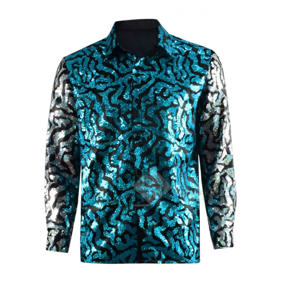 tiger king sequin shirt